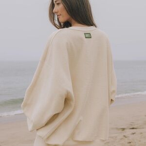 daily drills sand colored crewneck